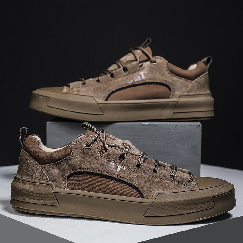 CAT | UrbanEdge Leather Sneakers