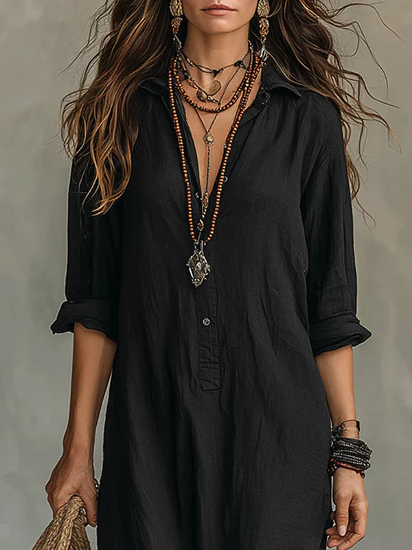 Zenova | Effortless Maxi Dress Flattering Silhouette Versatile Daily Wear