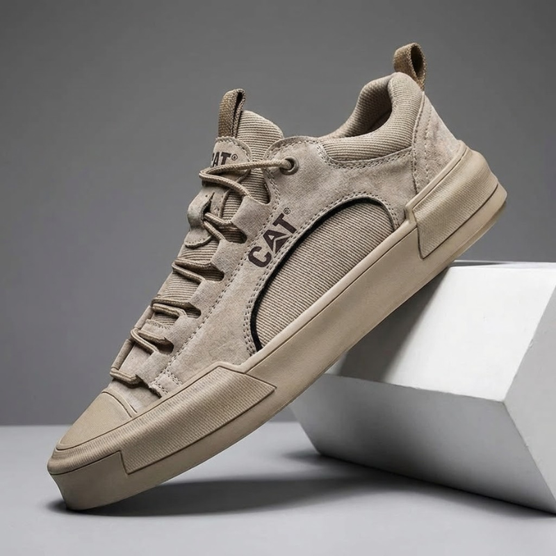 CAT | UrbanEdge Leather Sneakers