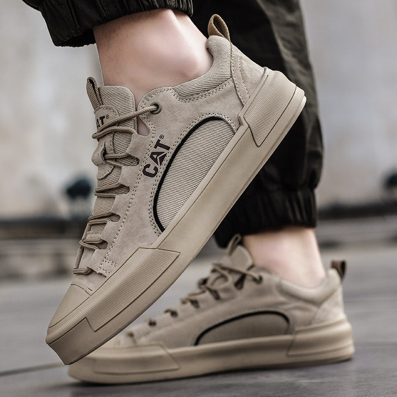 CAT | UrbanEdge Leather Sneakers